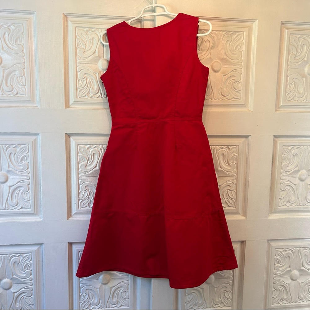 Moschino Junior Couture L’Italia Red Jumper Dress Size 14A (14 years) - Picture 5 of 9